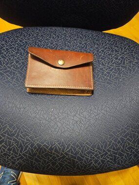 4 x 6 thick leather pouch